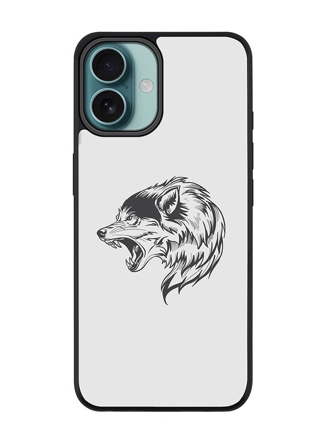 Stylizedd For iPhone 16 Plus Case [Compatible with MagSafe] Slim Magnetic cover Phone Case iPhone 16 Plus -Bear Growl - Image 1