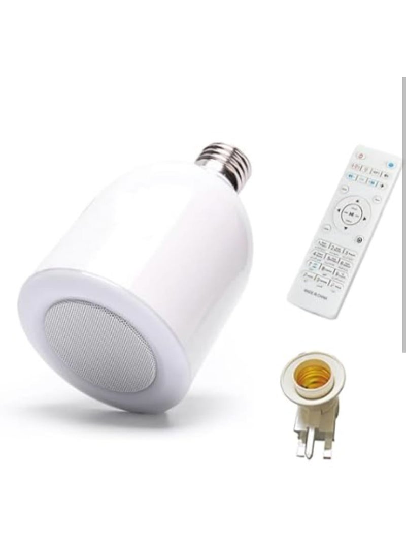 LED Smart Light Bulb with Built-in Bluetooth Speaker and Remote Control - Image 5