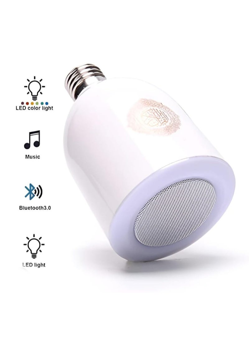 LED Smart Light Bulb with Built-in Bluetooth Speaker and Remote Control - Image 4