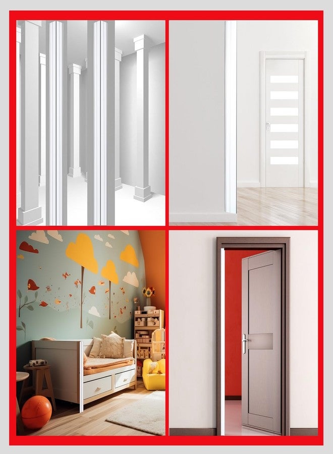 Beeveer 10 Pcs Wall Corner Protector, Clear Self-Adhesive Corner Protectors for Walls for Baby, Furniture, Door, Tables, Cover Sharp Furniture, Easy to Install(31.5'' X 1.18'') - Image 4