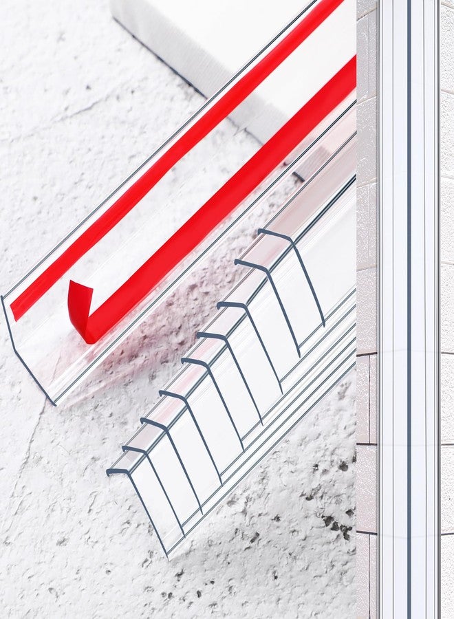 Beeveer 10 Pcs Wall Corner Protector, Clear Self-Adhesive Corner Protectors for Walls for Baby, Furniture, Door, Tables, Cover Sharp Furniture, Easy to Install(31.5'' X 1.18'') - Image 1