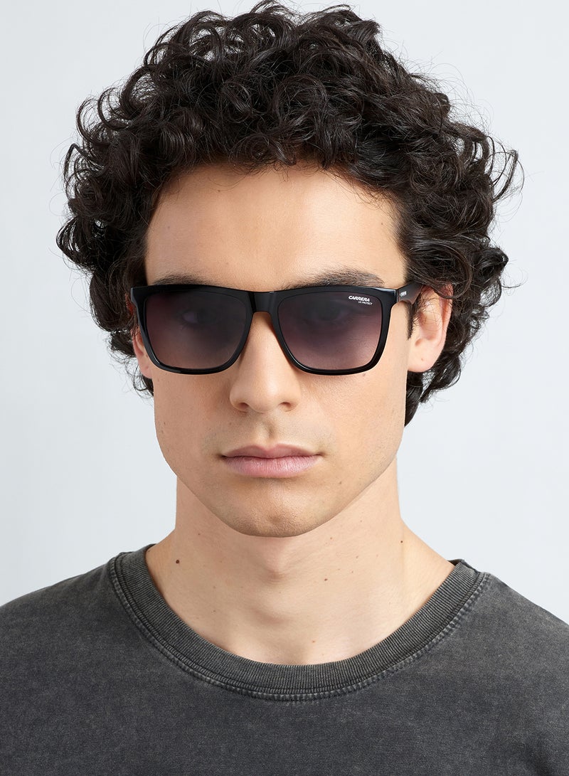 Carrera Men Rectangular Sunglasses - Lens Size : 56 mm - Image 5