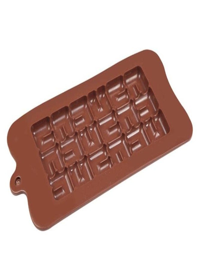 Cake Decor 1 Cavity Geometric Shape Chocolate Bar Silicone Chocolate Mould - Image 3