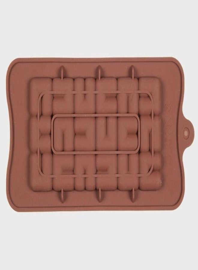 Cake Decor 1 Cavity Geometric Shape Chocolate Bar Silicone Chocolate Mould - Image 4