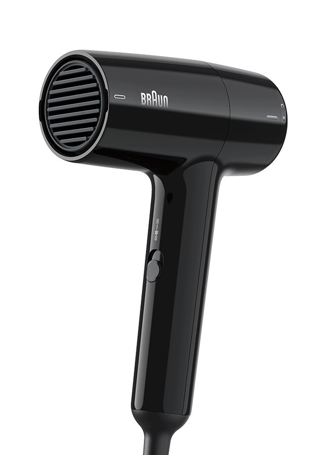 Braun Hair Dryer, Compact Hair Dryer with Drying Nozzle, 1800W, - BRHD150SDE black - Image 2