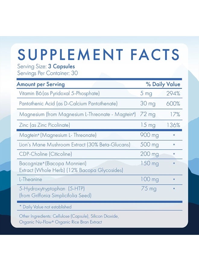 Awakened Alchemy Mind:Restore Premium Nighttime Nootropic Supplement | Advanced Natural Brain Nutrition | Promotes Restorative Sleep | Improve Memory | Improve Mood | Repair Brain | 9 Premium Ingredients | 90 Count - Image 3