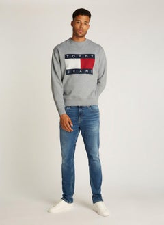 TOMMY JEANS Logo Print Full Sleeve Sweatshirt  - Image 4