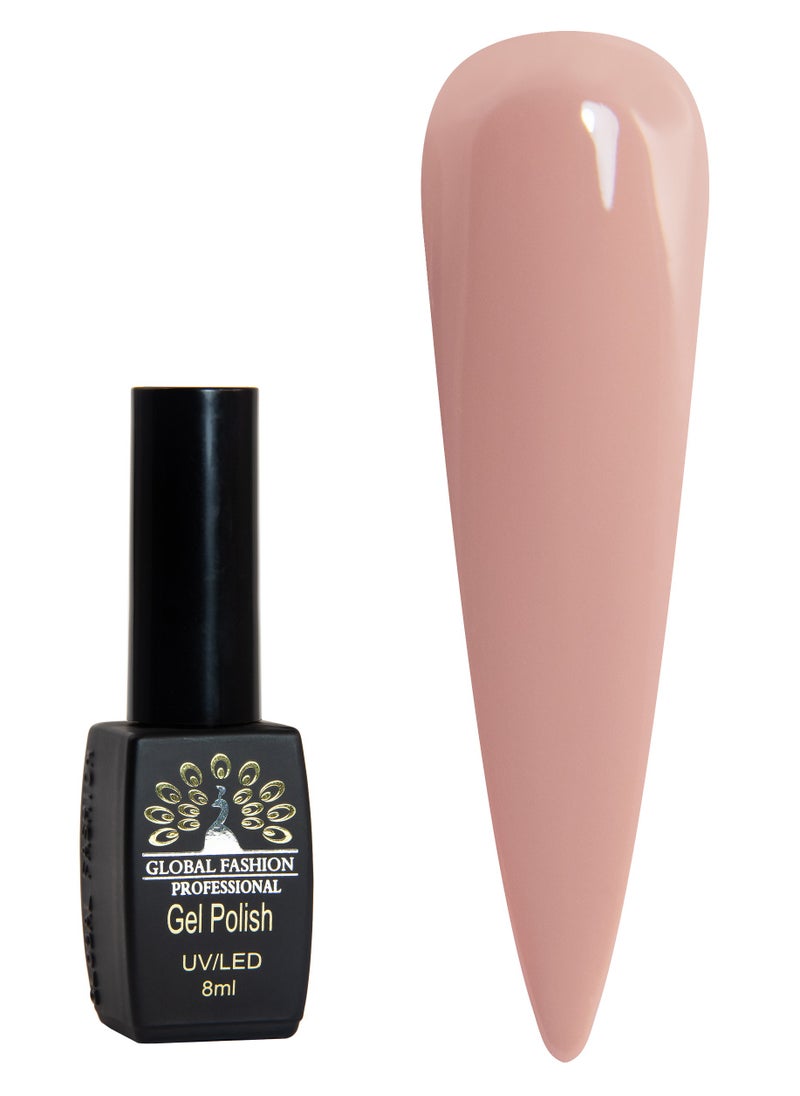 GLOBAL FASHION Global Fashion Black Elite Gel Polish | 132 Colors of Long-Lasting Elegance - 8ml | 131  - Image 1