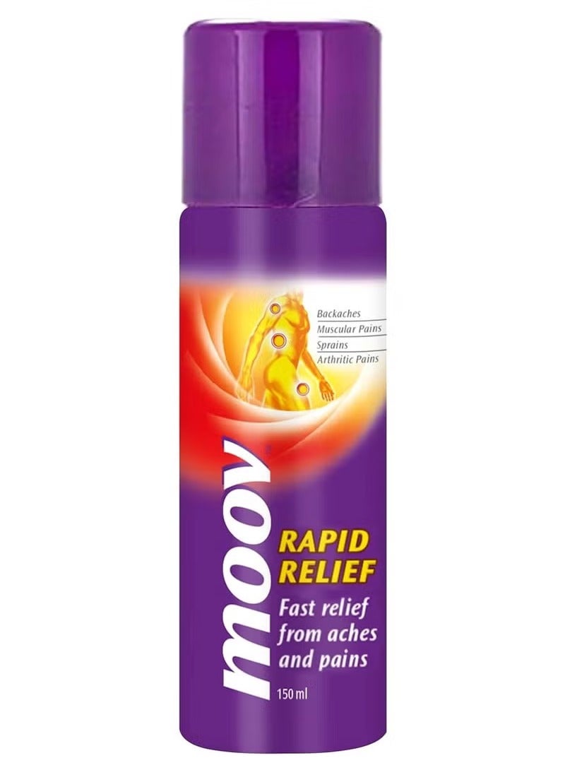 Moov Rapid Relief From Ache and Pain Spray 150ml