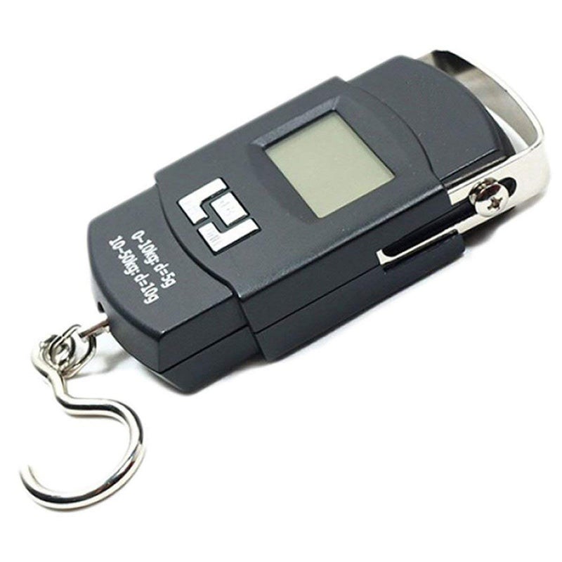 Shreekunj Impex SHREEKUNJ IMPEX Heavy Duty Portable Hook Weighing Machine Digital Type Manual Weight Mc 10 Kg50kg Temp Scale for Home Kitchen Traveling Black  - Image 5