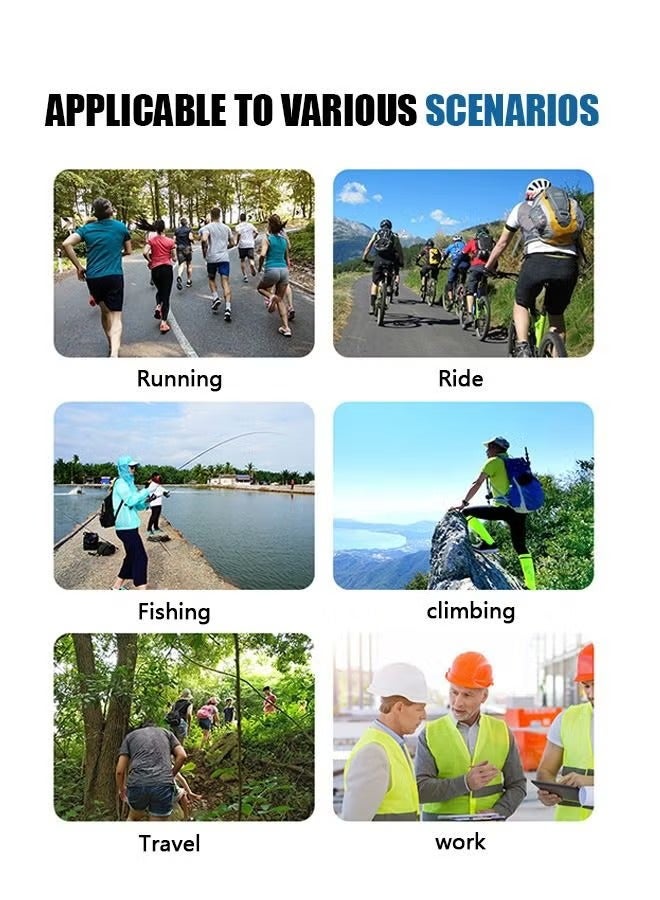 قناع شمسي لكامل الوجه للرجال والنساء، حماية من الأشعة فوق البنفسجية، غطاء متعدد الاتجاهات من البوليستر القابل للتنفس، غطاء حماية رياضي خفيف الوزن (رمادي داكن) - Image 5