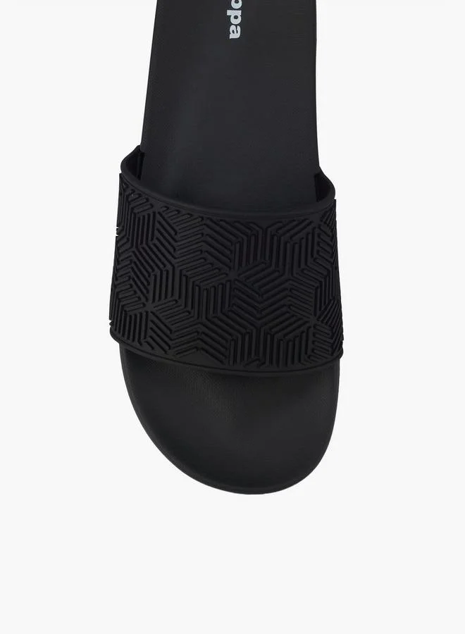 Kappa BLACK Men Slides for Men | Best Price UAE