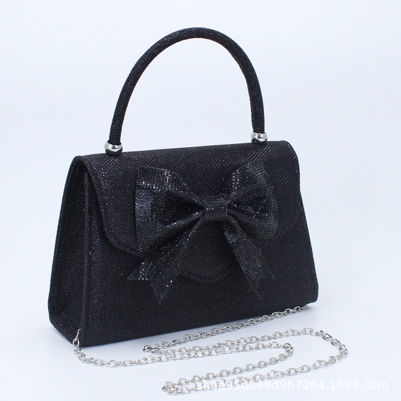 E-Commerce New Fashion Light Luxury Style Evening Bag Hand-Held Wedding Ball Bag Evening Dress Bag Chain Bag - Image 4
