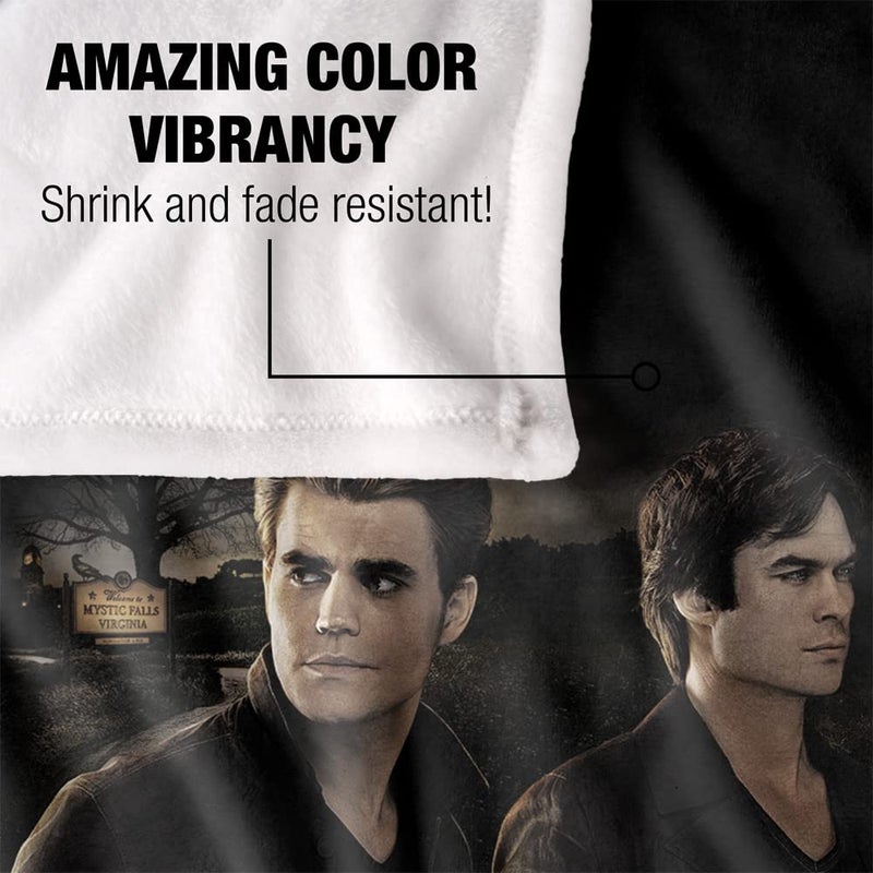 LOGOVISION Vampire Diaries Brothers Silky Touch Super Soft Throw Blanket 36" x 58",Brothers Christmas Gift - Image 4