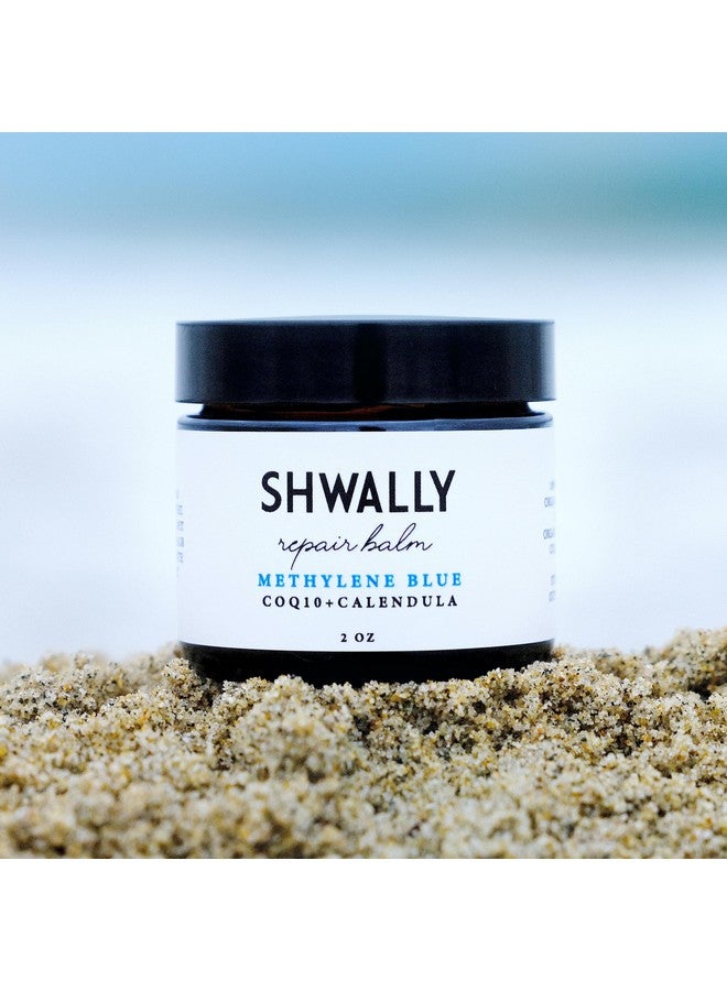 Shwally Tallow & Methylene Blue Antiaging Face Moisturizer 100% Grass Fed Tallow With Vitamin C Coq10 & Squalane Minimizes Wrinkles & Improves Collagen Production (Not Scented) - Image 1
