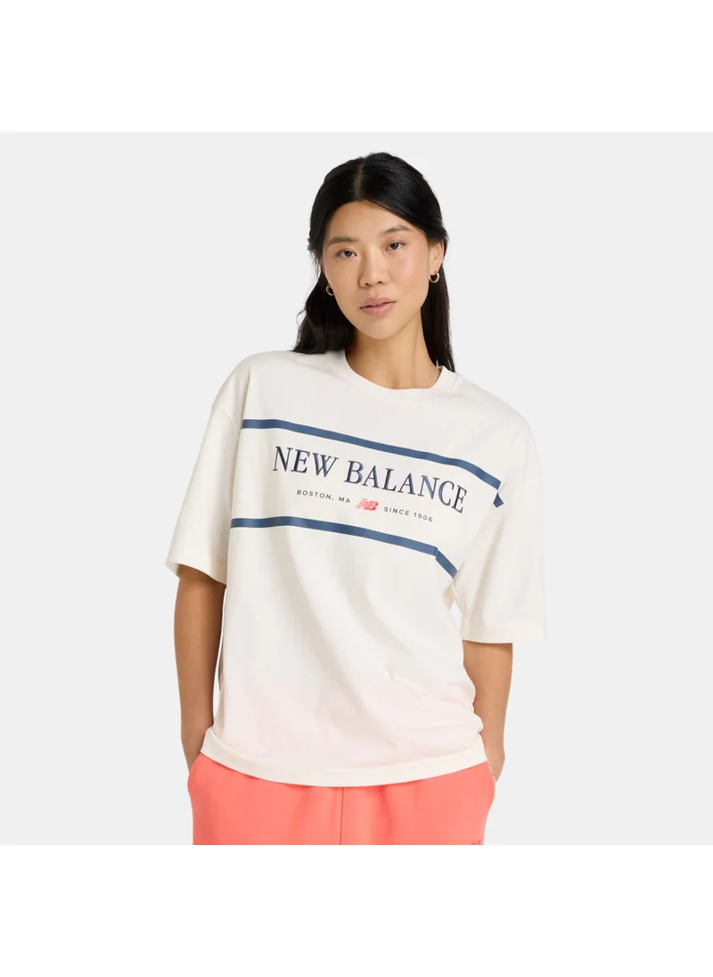 New Balance Women's Athletics Nautical T-Shirt