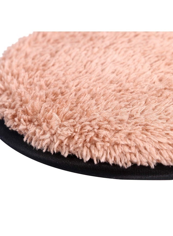 Vtrem 3 Colors Reusable Makeup Remover Pads Washable Double-Side Face Eye Lip Remover Pads Multi-Function Microfiber Soft Facial Cleaning Puffs Towels For All Skin, Black/White/Coffee - Image 4