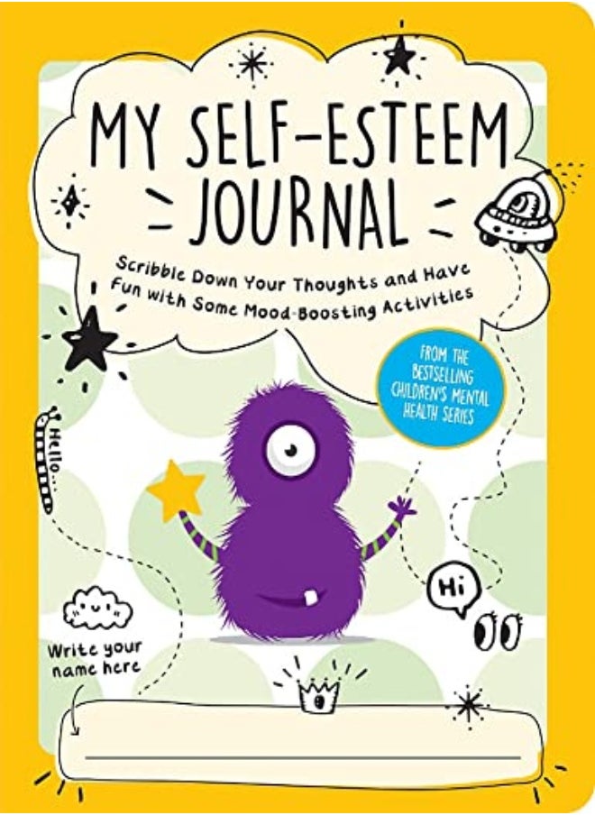 null - My Self-Esteem Journal: Scribble Down Your Thoughts and Have Fun with Some Mood-Boosting Activities - Image 1