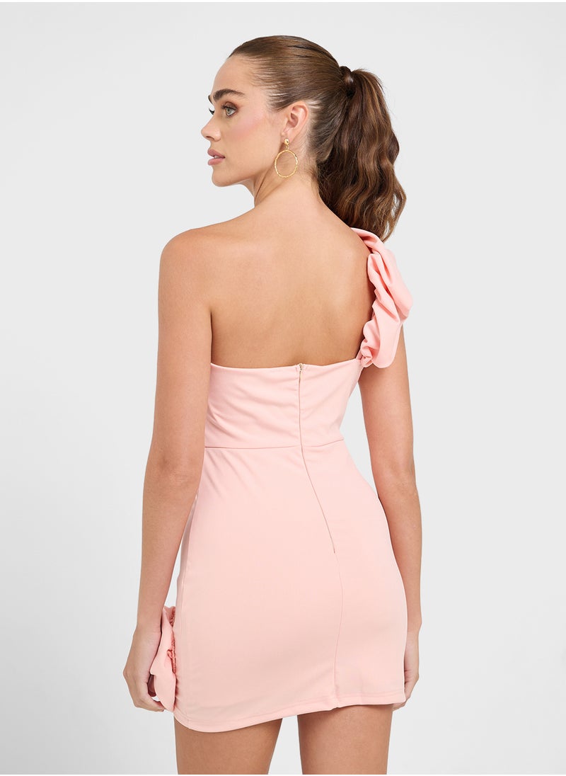 Ginger Rosette Mini Dress  - Image 2
