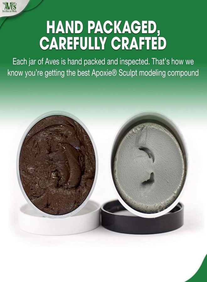 Aves Apoxie Sculpt - 2 Part Modeling Compound (A & B) - 1 Pound, Apoxie Sculpt for Sculpting, Modeling, Filling, Repairing, Simple to Use and Durable Self-Hardening Modeling Compound - Bronze - Image 2
