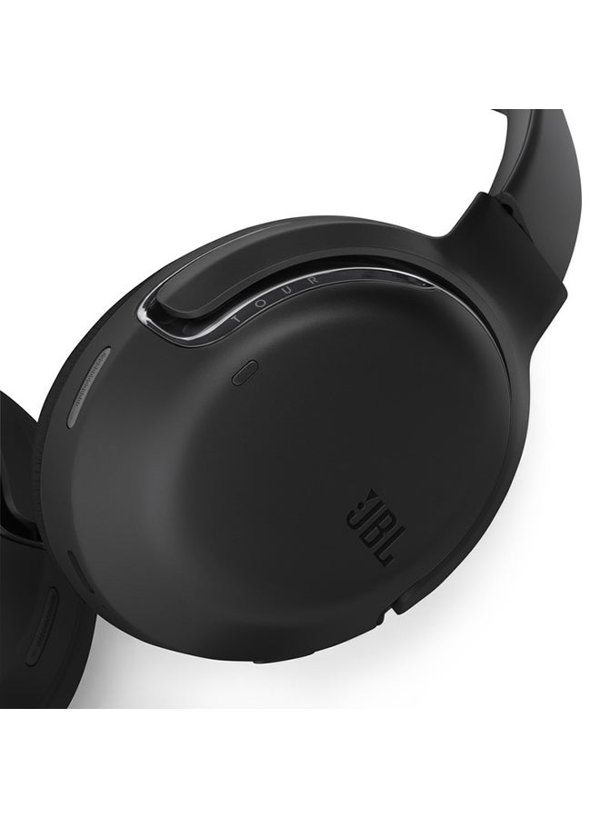 JBL Toure One M2 Wireless Over Ear Noice Cancelling Headphones Legendry Pro Sound 4 Mic Superior Calls With Voice Control Immersive Spatial Sound 50H Battery Black - Image 5