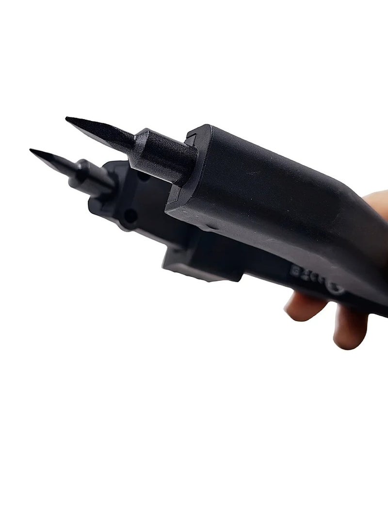 Estelle Hair Extension Tool, Multifunction Adjustable Temperature Heat Hair Connector,  Smart Mini Heating Tip Hair Extension Plier Iron, Hair Extension Iron Keratin Bonding Tool, (Beige) - Image 2