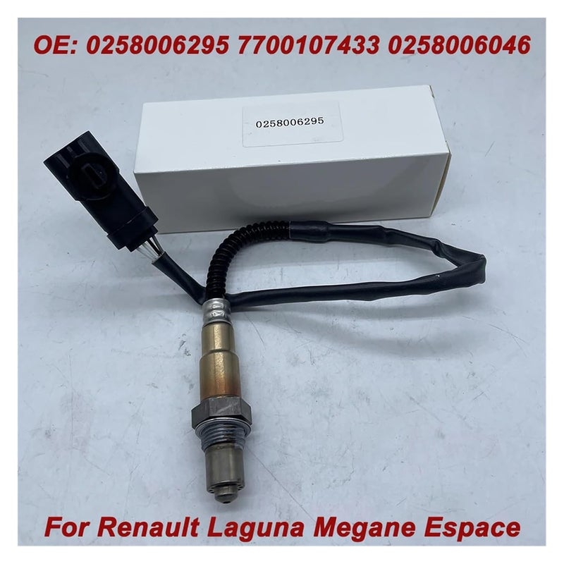 OE# 0258006295 7700107433 0258006046 O2 Oxygen Lambda Sensor ，Compatible with Renault Clio Laguna Megane Scenic 1.6i Hatchback Saloon Estate - Image 2