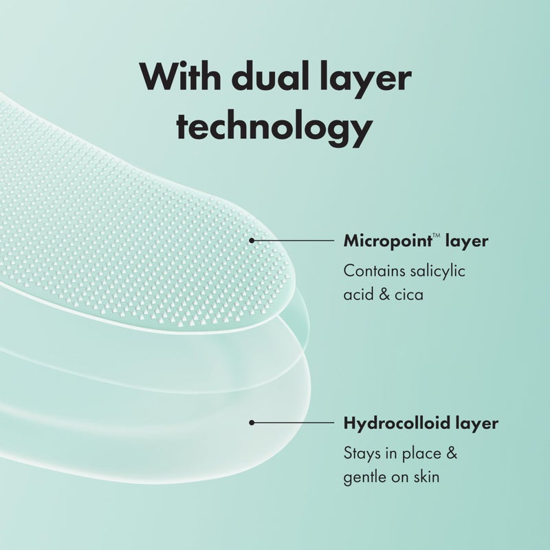 Mighty Patch Micropoint Large Hydrocolloid Pimple Patches for Face Blemishes from Hero Cosmetics, Acne Stickers for Early Stage Zits & Hidden Pimples, 1,385 Proprietary Micropoints, 6 Count - Image 4