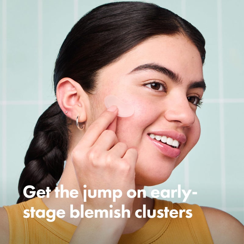 Mighty Patch Micropoint Large Hydrocolloid Pimple Patches for Face Blemishes from Hero Cosmetics, Acne Stickers for Early Stage Zits & Hidden Pimples, 1,385 Proprietary Micropoints, 6 Count - Image 2