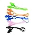 CTKcom 5 Pcs Silicone Gel Soft Earplug Corded String Ear Plugs for SwimmingPack of 5Blue - Image 3