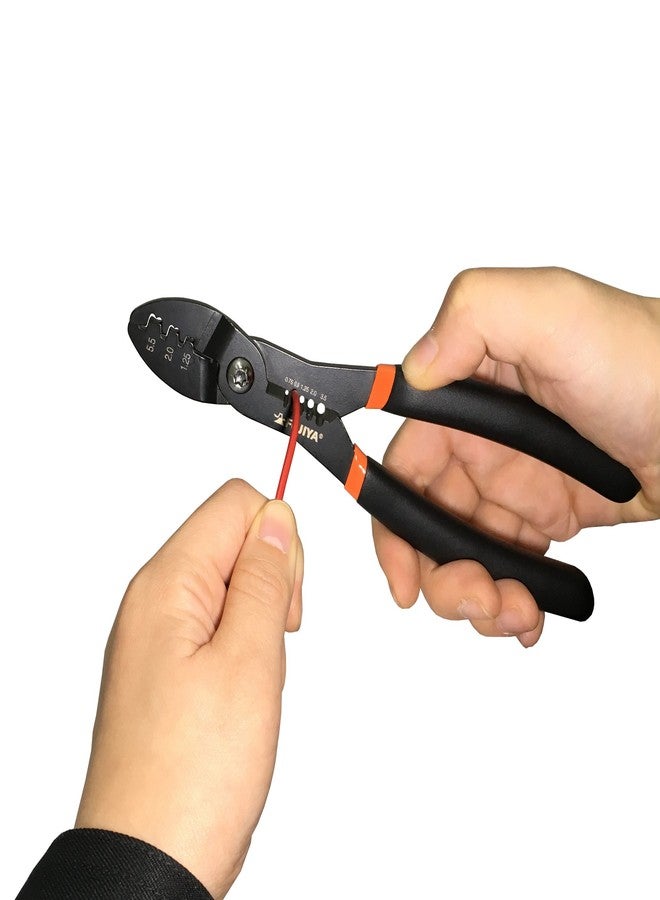FUJIYA Tools, FA203, Crimping Pliers (for Faston terminal), 7 Inch - Image 4