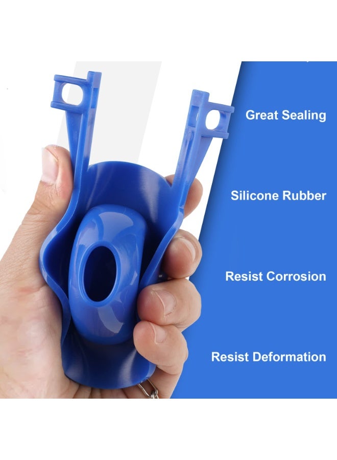 SANMUGEED Universal Toilet Flapper Replacement Toilet Flapper for Efficient Toilet Bowl 2Inch - Image 4