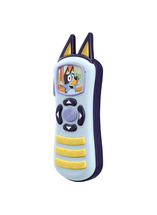 eKids - eKids Bluey Toy Remote Control for Toddlers with Built-in Music and Sound Effects, Musical Toy for Fans of Bluey Toys - Image 1
