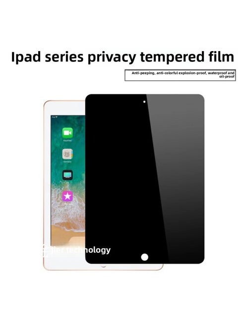 Suitable For IPad10 Anti-peep 10.2 Tempered Film 8.3 Inch Apple Flat Anti-peep Film Mini6 Flat Protective Film-Color:2.5D Anti-peep Tempered Film [cowhide Packaging + Tool Kit]]-Dimensions:ipad 5/6 /Air/Air2 [9.7 Inch]