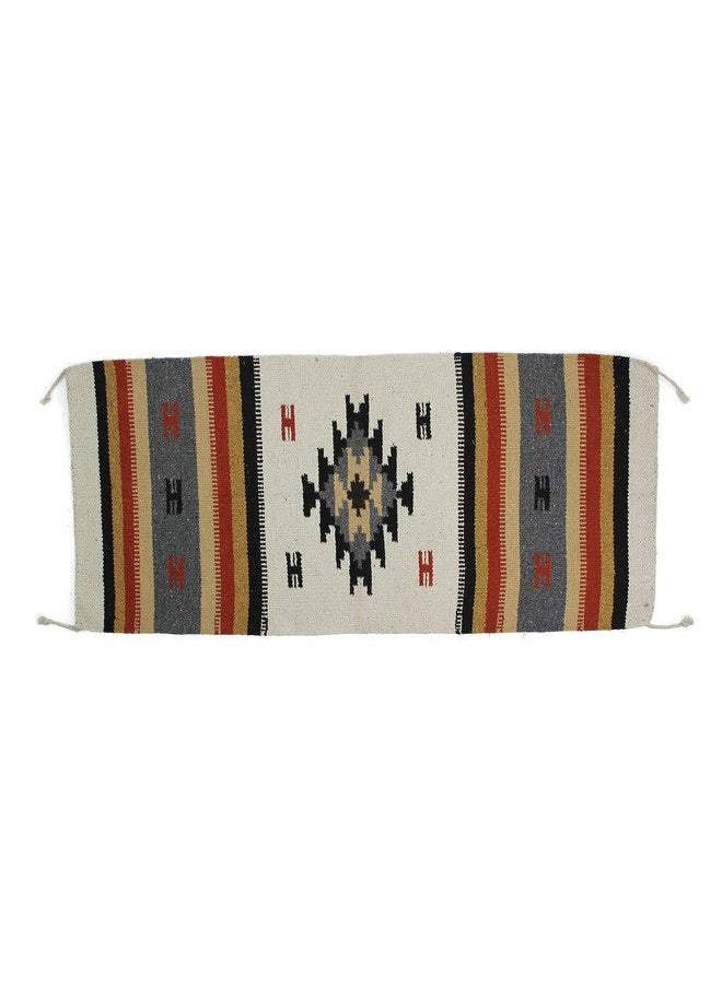 Onyx Arrow - Southwest Area Rug 20 X 40 Inches Center Diamond Cream Black Multi - Image 1