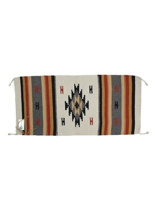 Onyx Arrow - Southwest Area Rug 20 X 40 Inches Center Diamond Cream Black Multi - Image 1