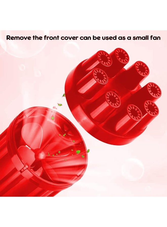 Graphene 8 Holes Electric Bubble Gun for Kids with Soap Solution for Home and Outdoor Use for Boys and Girls - Image 2