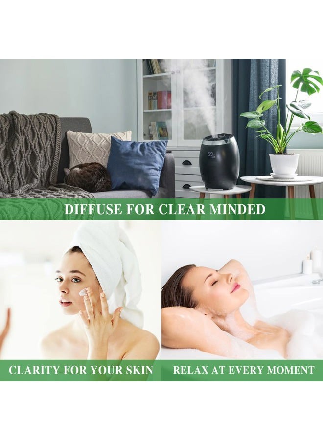 MAYJAM Spearmint Essential Oil, MAYJAM Pure Essential Oils for Diffusers, 3.38FL.OZ/100ML Large Volume Spearmint Oil for Facial Hair with Premium Glass Dropper - Image 5