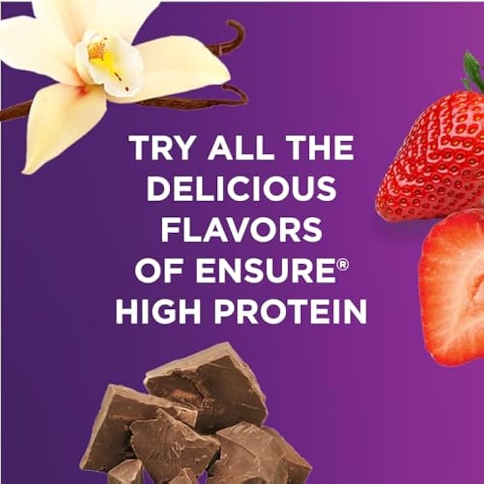 Ensure High Protein Milk Chocolate Nutrition Shake, Ready to Drink, 16g Protein and 27 Vitamins and Minerals, 8 fl oz, 6 Pack - Image 5