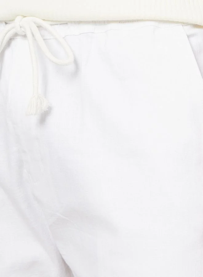 Styli Cotton Linen Trousers