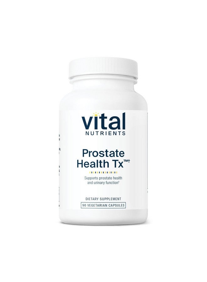 Vital Nutrients - Prostate Health Tx - Evidence-Based Prostate Support - 90 Vegetarian Capsules per Bottle - Image 1