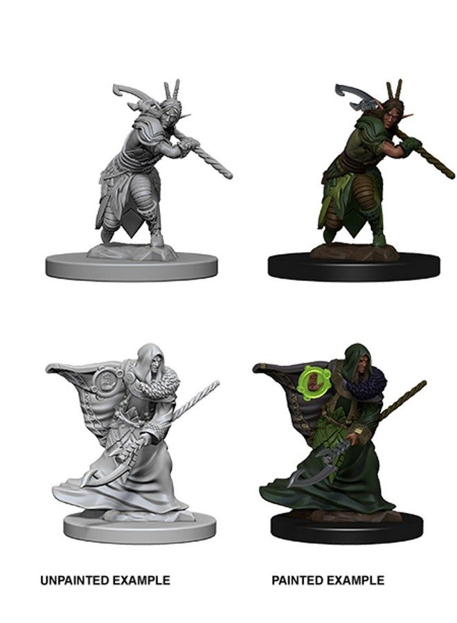 Dungeons & Dragons D&D Nolzurs Marvelous Unpainted Miniatures: Wave 4: Elf Male Druid - Image 2