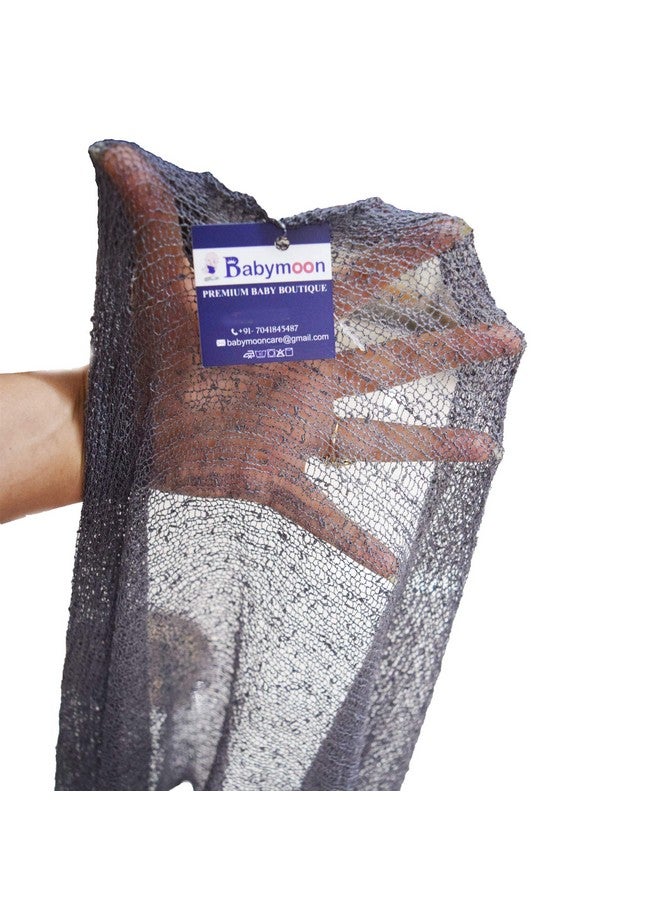 BabyMoon Baby Wrap Photography Props Stretch Without Wrinkle, Anti-Pilling, Breathable Blanket Swaddle Wrap (Purple) - Image 3