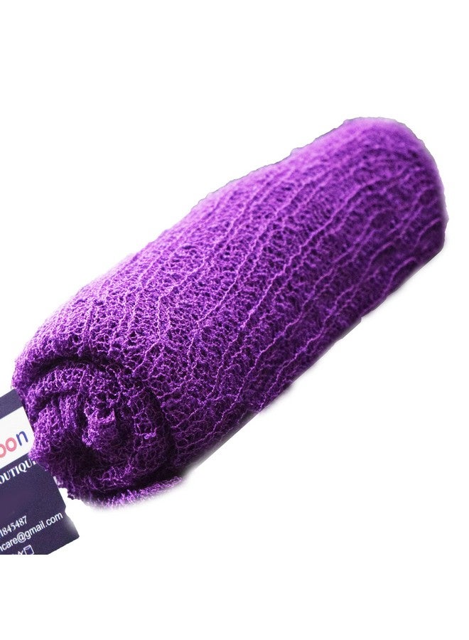 BabyMoon Baby Wrap Photography Props Stretch Without Wrinkle, Anti-Pilling, Breathable Blanket Swaddle Wrap (Purple) - Image 2