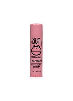 Sun Bum Wild Strawberry Cocobalm | Hydrating Lip Balm With Aloe | Hypoallergenic Paraben Free Silicone Free| 0.15Oz Stick  - Image 2