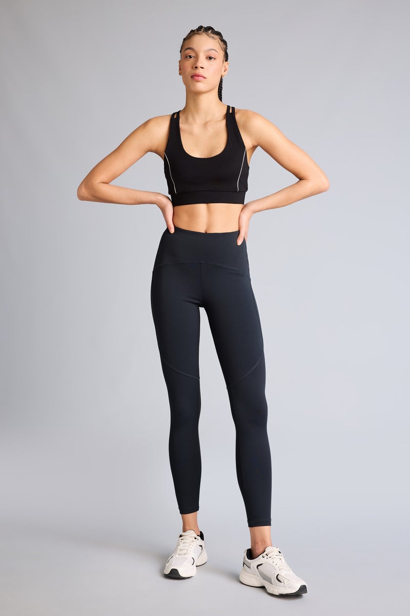 DeFacto Black Woman High Waist Ankle Length Leggings Casual - Image 2