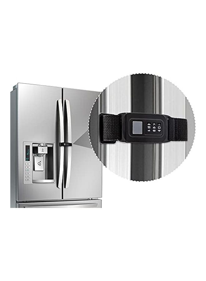 Y&D Multi-Functional Child Safety Refrigerator And Cabinet Lock Black  - Image 1