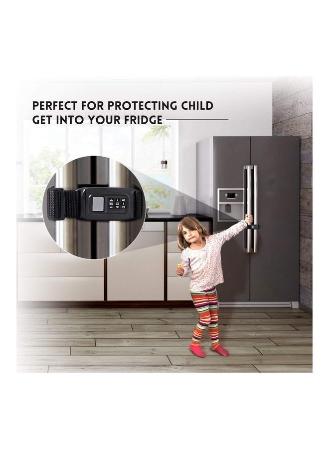Y&D Multi-Functional Child Safety Refrigerator And Cabinet Lock Black  - Image 4