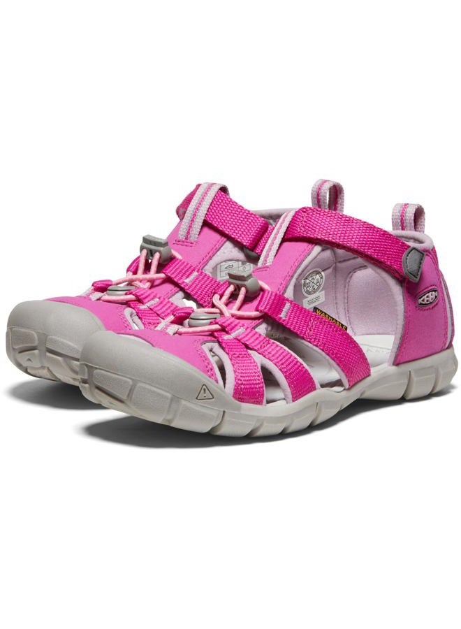 Keen Big Kid's Seacamp 2 CNX Closed Toe Sandal, Very Berry/Dawn Pink, 3 BK (Big Kid's) US - Image 4