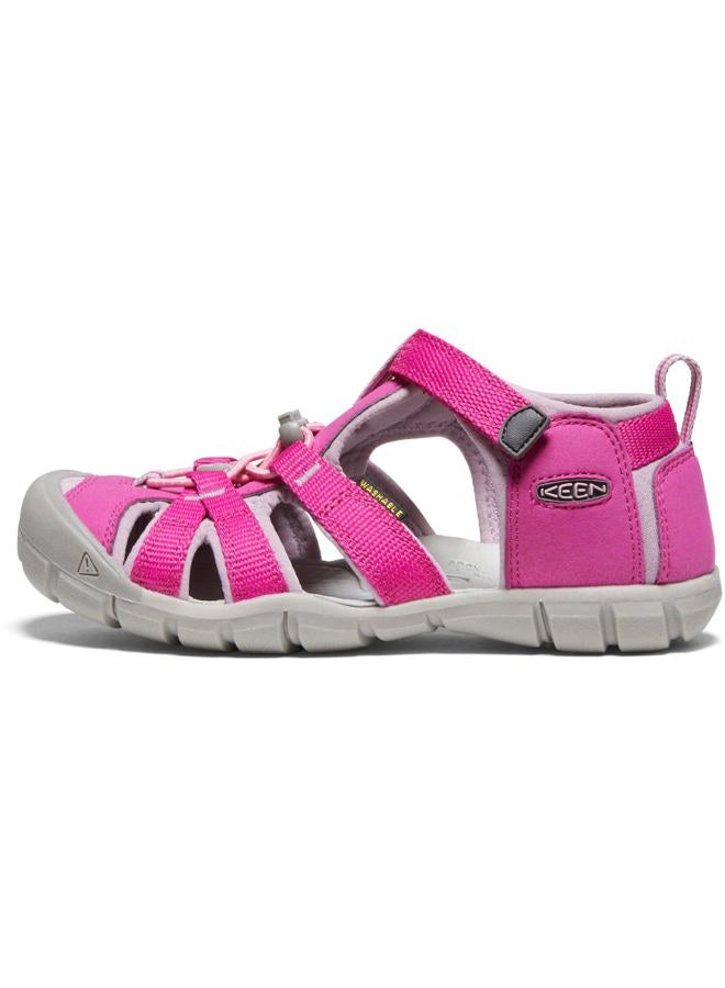 Keen Big Kid's Seacamp 2 CNX Closed Toe Sandal, Very Berry/Dawn Pink, 3 BK (Big Kid's) US - Image 3
